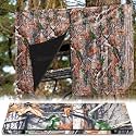 Soulchen 2 Pcs Hunting Tree Stand Blind Kit with 2 Man Seat Cushion