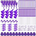 Soulchen 360 Pcs Purple Spirit Day Accessories School Spirit Items