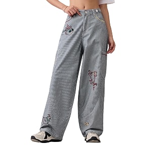 The Souled Store Barrel-Fit Denim Women and