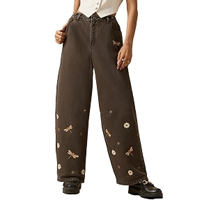 The Souled Store Barrel-Fit Denim Women and