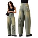 The Souled Store Barrel-Fit Denim Women and