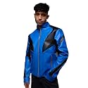 The Souled Store Biker Jacket Blue Ranger