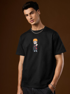 The Souled Store Cartoon Men Round Neck