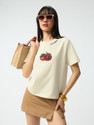 The Souled Store Embroidered Women Round Neck