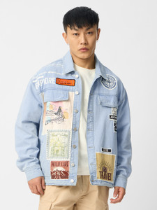 The Souled Store Full Sleeve Embroidered Men