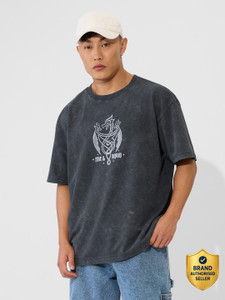 The Souled Store Graphic Print Men Round