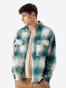 The Souled Store Men Checkered Casual Multicolor