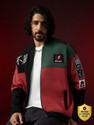 The Souled Store Men Colorblock Varsity Jacket