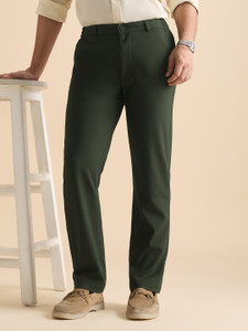 The Souled Store Men Slim Fit Dark