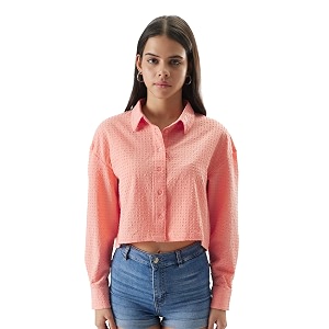 The Souled Store Original Solids Peach Women
