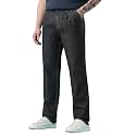 The Souled Store Pleated Denim Charcoal Men