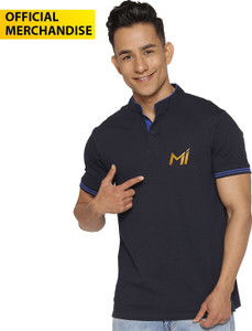 The Souled Store Printed Men Mandarin Collar