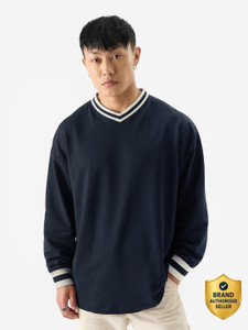 The Souled Store Solid Men Round Neck