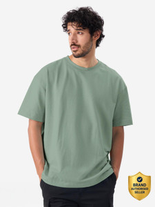 The Souled Store Solid Men Round Neck