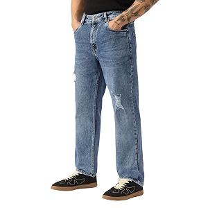 The Souled Store Straight-Fit Denim Men and