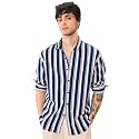 The Souled Store Stripes Blue White Men