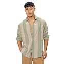 The Souled Store Stripes Sage Men and