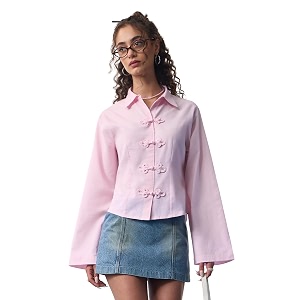 The Souled Store Tailored Solids Blush Heritage
