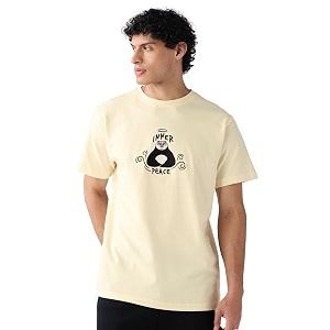 The Souled Store Textured T-Shirt Kung Fu