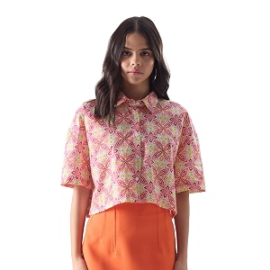 The Souled Store TSS Originals Rosebloom Cropped