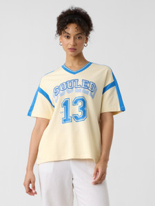 The Souled Store Typography Women V Neck