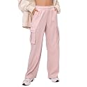 The Souled Store Wide Leg Joggers Blush