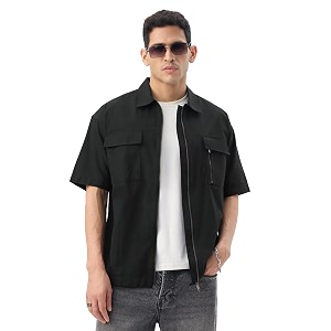 The Souled Store Zipper Shirt Men and