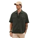 The Souled Store Zipper Shirt Men and