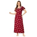 Soulemo Women39s Alpine Blended Printed Nighty 1635