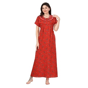Soulemo Womens Blended Alpine Nighty 1642