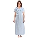 Soulemo Women39s Polycotton Printed Maxi Nighty