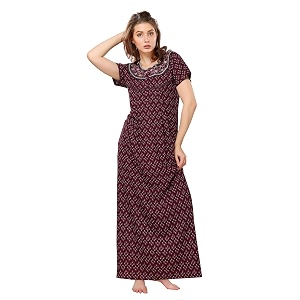 Soulemo Womens Printed Alpine Nighty 1656