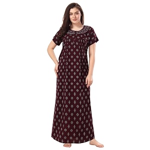 Soulemo Womens Printed Alpine Nighty 1656