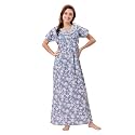 Soulemo Women39s Pure Cotton Floor Length Nighty