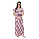 Soulemo Women39s Pure Cotton Floor Length Nighty