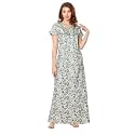 Soulemo Women39s Pure Cotton Floor Length Nighty