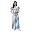 Soulemo Women39s Pure Cotton Floor Length Nighty