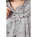Soulemo Women Cotton Floor Length Nighty 1633