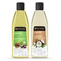 Soulflower Castor Oil &amp; Coconut Oil, 225ml Each, Pack of 2