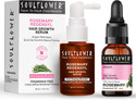 Soulflower Rosemary Essential Oil 15ml & Rosemary Redensyl Hair Growth Serum 30ml (45 ml)