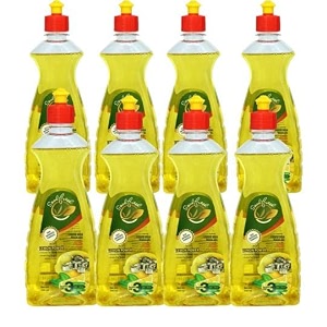 soulfresh dish wash gel remove tough stains grease cleaner bartan utensil cleaner leaves no residue 500ml each pack of 8