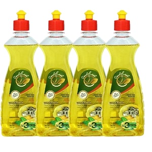 soulfresh dish wash gel remove tough stains grease cleaner bartan utensil cleaner leaves no residue 500ml each pack of 4