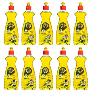 soulfresh dish wash gel remove tough stains grease cleaner bartan utensil cleaner leaves no residue 500ml each pack of 10
