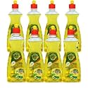Soulfresh Dish Wash Gel, remove tough stains, grease cleaner, bartan utensil cleaner, leaves no residue 500ml each (pack of 8)