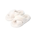 SOULROSE Womens Slipper Open Toe Fuzzy House