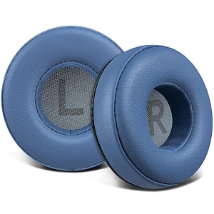 soulwit earpads replacement for jbl tune 450bttune 460bttune 500bttune 510bttune 520bttune 530btjr 300btjr 310bte40btjunior 320bt ear pads cushions with soft protein leather - blue