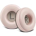 SOULWIT Earpads Replacement for JBL Tune 450BT/Tune 460BT/Tune 500BT/Tune 510BT/Tune 520BT/Tune 530BT/JR 300BT/JR 310BT/E40BT/Junior 320BT, Ear Pads Cushions with Soft Protein Leather - Pink