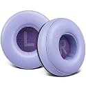 SOULWIT Earpads Replacement for JBL Tune 450BT/Tune 460BT/Tune 500BT/Tune 510BT/Tune 520BT/Tune 530BT/JR 300BT/JR 310BT/E40BT/Junior 320BT, Ear Pads Cushions with Soft Protein Leather - Mauve