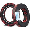 SOULWIT Earpads Cushions Replacement for Corsair HS75 XB HS70/Pro HS60/Pro HS50/Pro Gaming Headset/Headphones, Ear Pads with High-Density Noise Isolation Foam (HS60 CG Red Storm)
