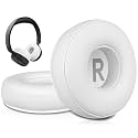 SOULWIT Replacement Earpads for Anker Soundcore H30i Wireless On-Ear Headphones, Ear Pads Cushions with Noise Isolation Foam - H30i PL White